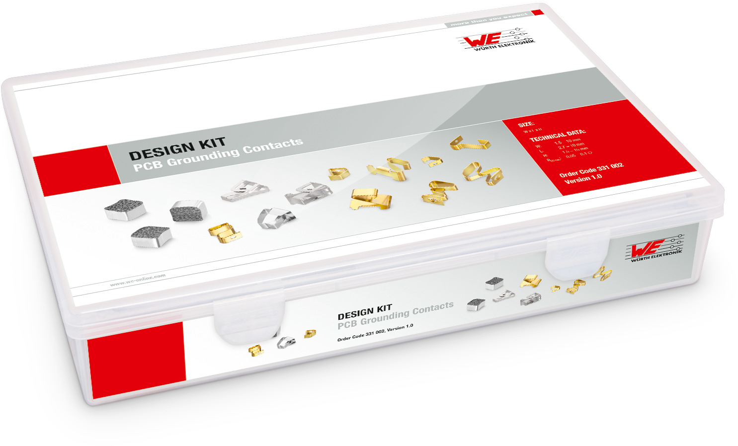 Design Kit PCB Grounding Contacts Passive Components Würth
